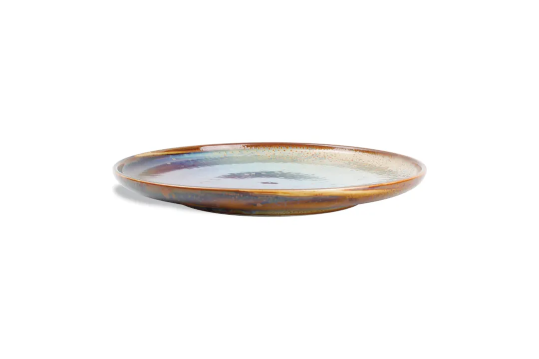 F2D 5344407 Coupe Plate - 11-1/4" Round Porcelain Dinner Plate, Blue Nova Finish, Coupe Rim