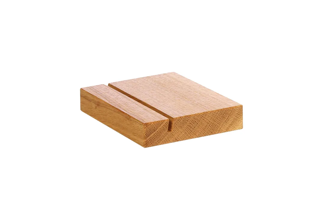 Select Concept BQ245L Menu Board Holder, Oak, 3.93"W x 4.92"D x 0.78"H, Restaurant Sign Smallwares