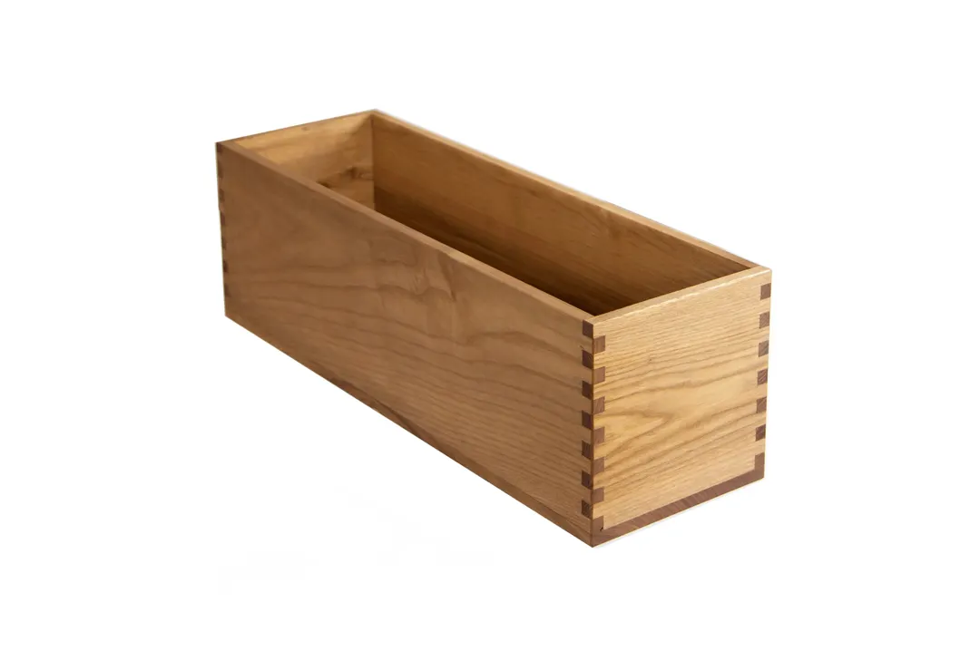 Select Concept BQ900L Display Stand, 5.9"W x 18.5"D x 5.9"H Rectangular Riser, Black Oak Wood