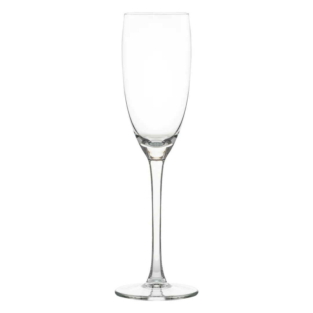 ONIS O-1002268 Champagne Glass, 6.25 oz Capacity, 2.72" Diameter x 8.86" Height, Clear Glass