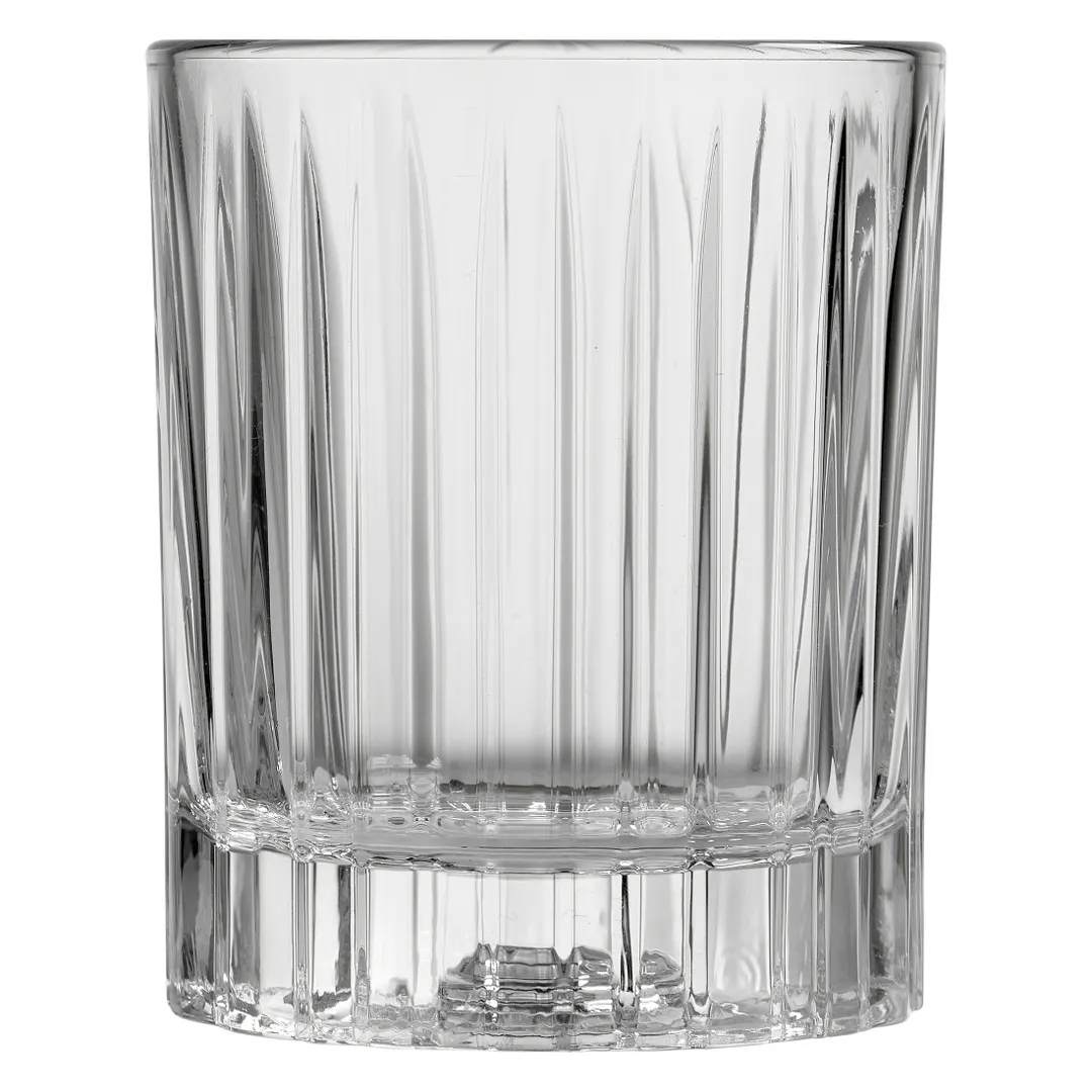ONIS O-1003110 Flashback Double Old Fashioned Glass, 11.75 oz, 3.43" Dia x 4.15" H, Clear Glass
