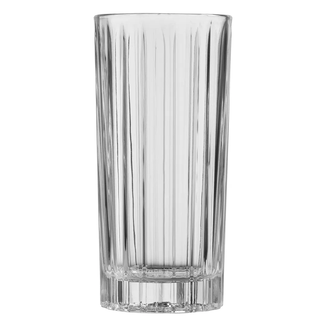 ONIS O-1003111 Flashback Cooler Glass, 15.75 oz Capacity, 3.11" Dia x 11" H, Drinking Glass