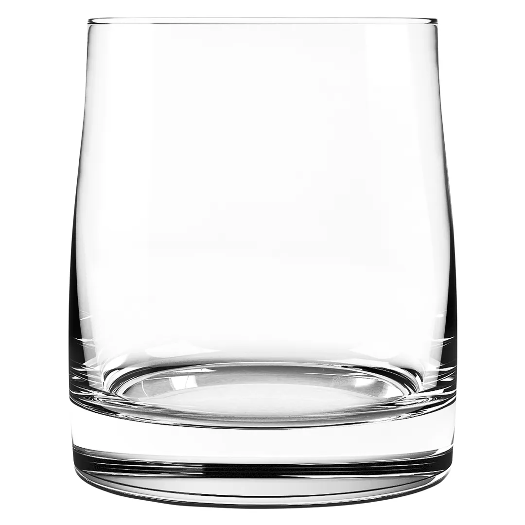ONIS O-1003155 Stark Double Old Fashion Glass, 11.75 oz (3.29" Diameter x 3.86" Height), Clear Glass