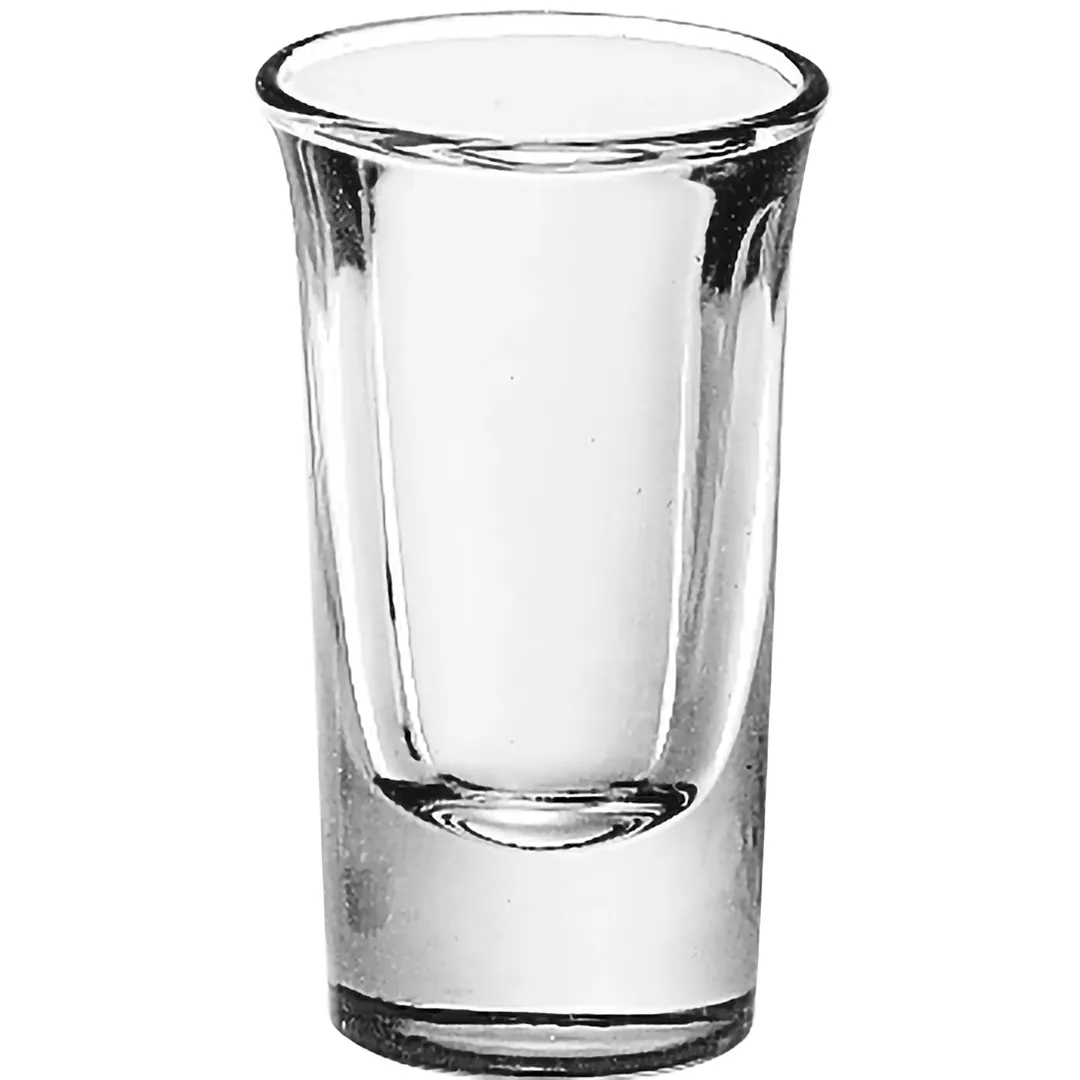 ONIS O-1005565 Tall Whisky Shot Glass, 1.75 oz Capacity, 1.73" Height, Clear Glassware for Cocktails