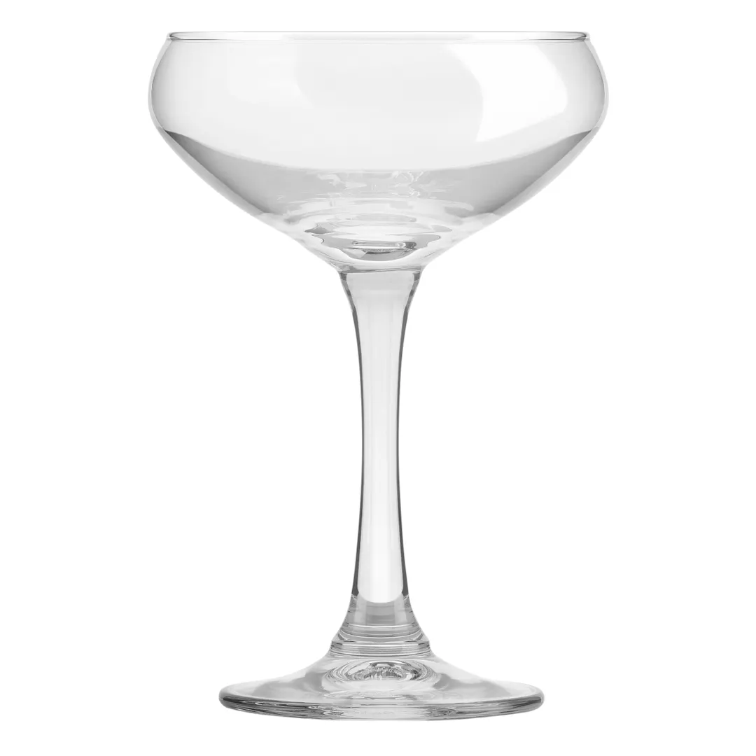 ONIS O-1005812 Perfection Coupe Glass, 8.25 oz, 4.09" Dia x 6.02" H, Stem Base, Glass Material