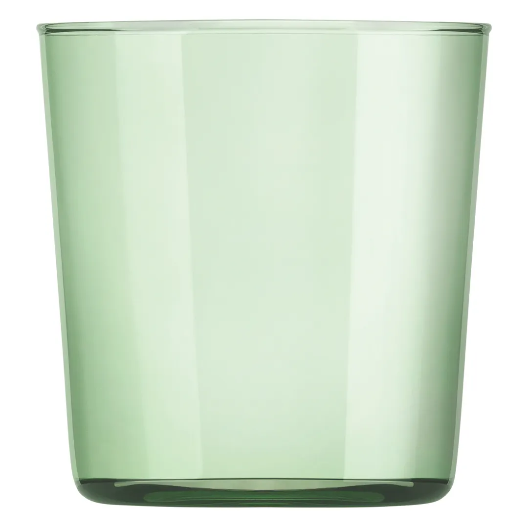 ONIS O-1005817 Double Old Fashion Cocktail Glass, 13 oz (3.45"), Green Glass