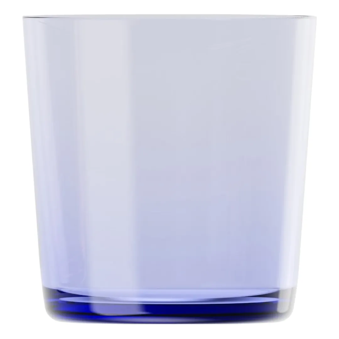 ONIS O-1005902 Double Old Fashioned Glass, 13 Oz Purple Glass, 3.41" Diameter x 3.54" Height