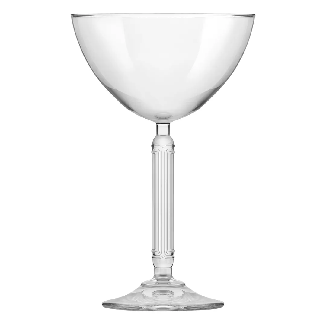 ONIS O-1005960 Gats Coupe Cocktail Glass, 7 oz, Stem Base, Clear Glass, 3.82" Dia x 6.34" H