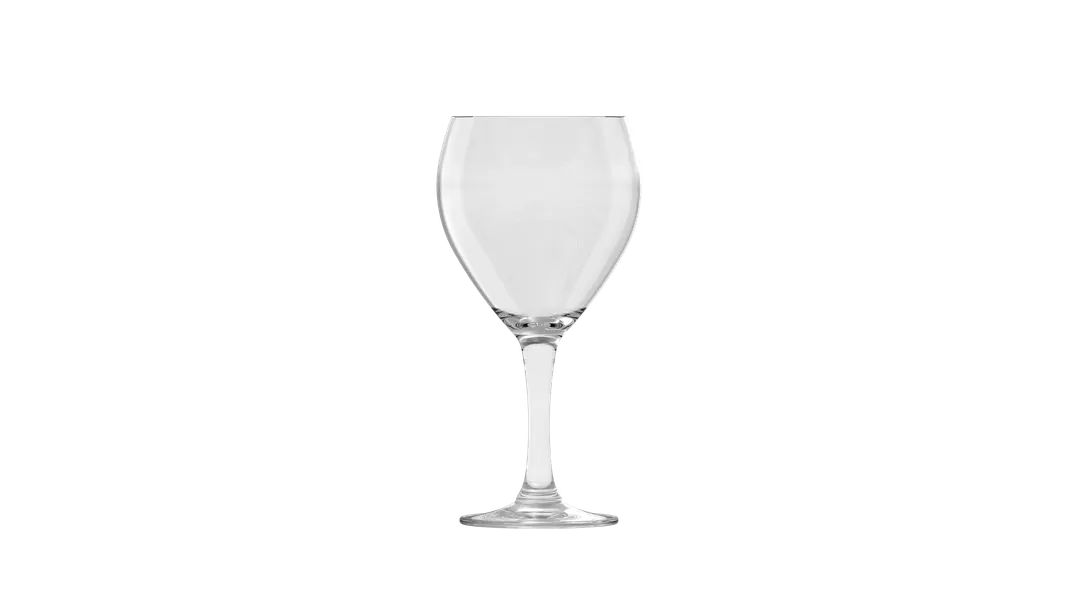 ONIS O-1006116 Wine Glass - 4.10" Stemmed All-Purpose Glass, 20.3 oz Capacity, Soda Lime Crystal