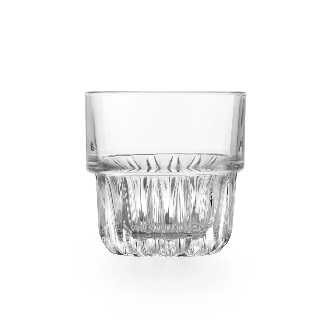 Mikasa O-1006300 Onis Rocks Glass, 3.2" Diameter, 8oz, Summit Shape, Soda Lime Clear Glass