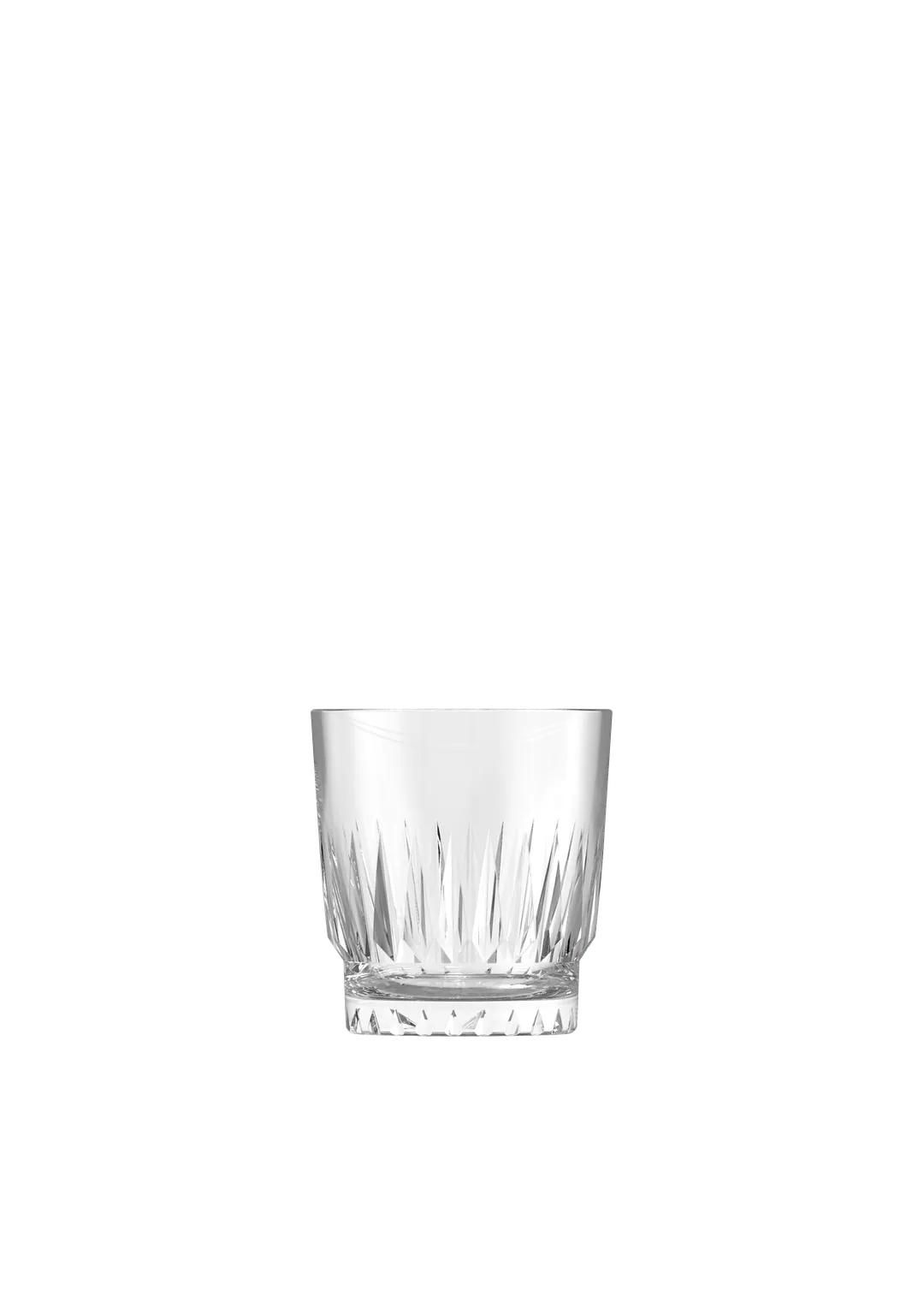 Mikasa O-1006336 Onis Rocks Glass, 3.13", 8oz, Hampshire, Soda Lime, Clear Barware