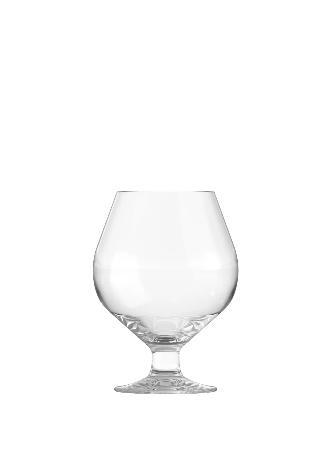 ONIS O-1006442 Brandy Glass, 4" Tall Stemware, 18.25 oz Capacity, Soda Lime Glass, Stem Base