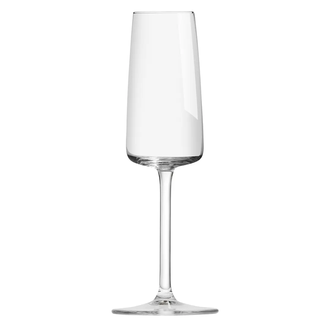 Royal Leerdam RL-1001455 Grandeur Champagne Glass, 7.5 oz, 2.24" Diameter x 8.62" Height, Clear Glass