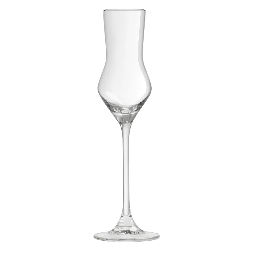Royal Leerdam RL-1001561 Spirits Wine Glass, 3 oz Capacity, 1.91" Dia x 8.03" H, Crystal Clear Glass