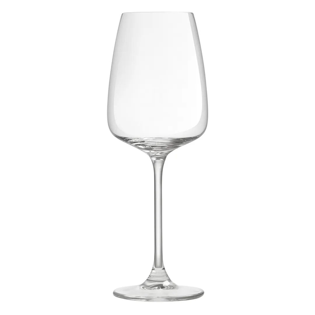 Royal Leerdam RL-1001602 Wine Glass, 11.5 oz 10-12 oz Capacity, 3" Dia x 8.31" H, Clear Glass