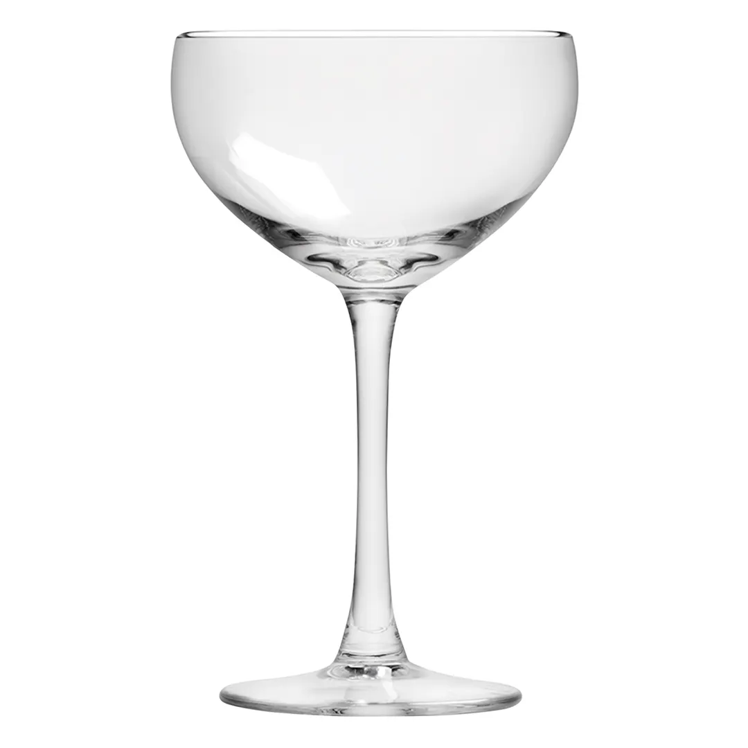 Royal Leerdam RL-1002184 Cocktail Coupe Glass, 8 oz, 3.64" Dia x 5.91" H, Stem Base, Glass