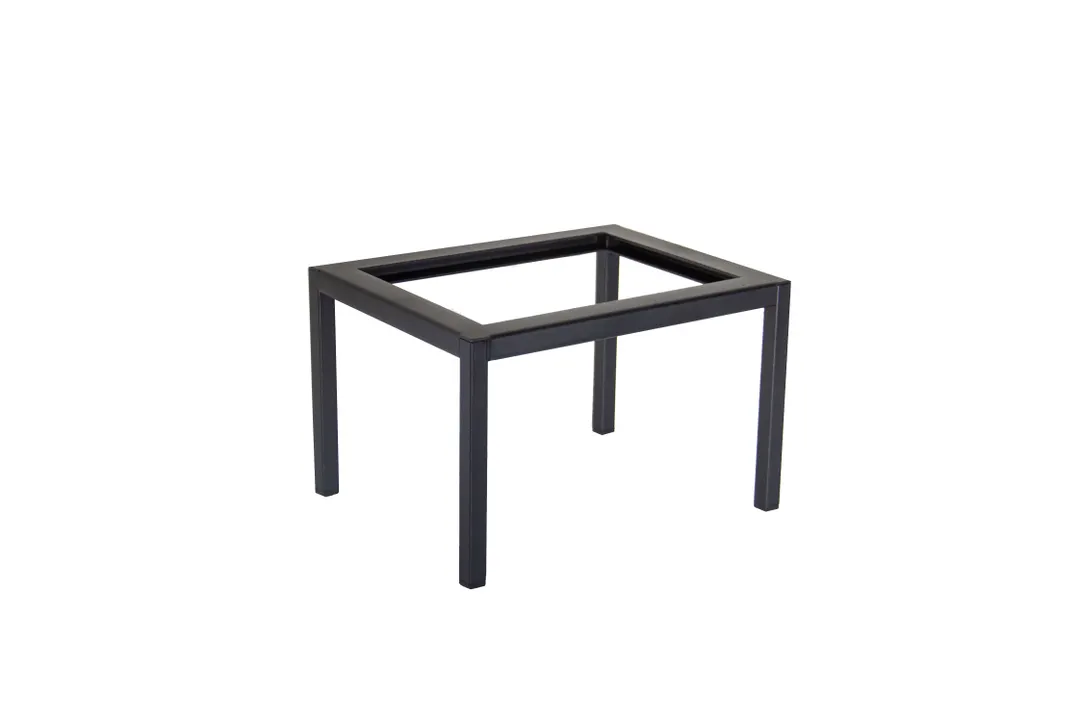 Select Concept SEL017 Riser Stand, 9.170"W x 11.290"D x 7.320"H, Black Steel, Wood Base, Holds GN 1/2
