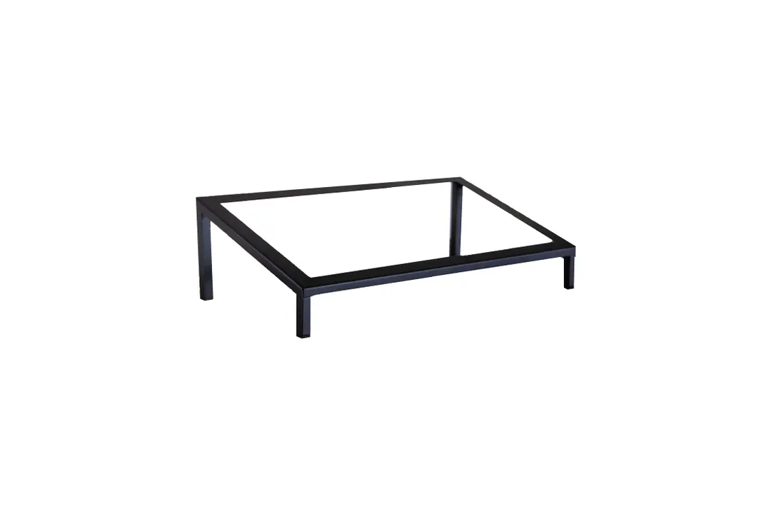 Select Concept SEL025 Display Stand 11.410"W x 19.370"D x 7.310"H Wood Base Black Steel Holds GN 1/1