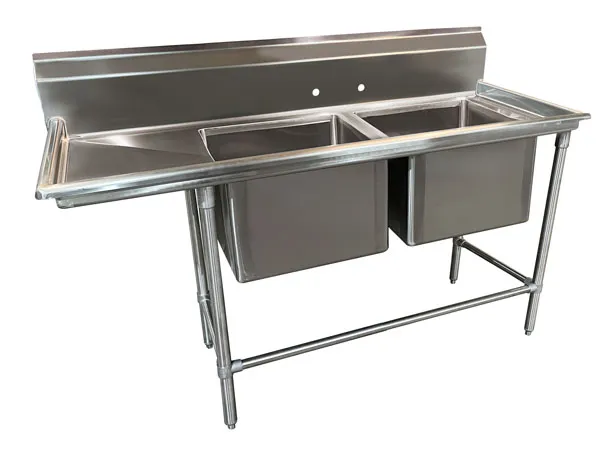Advance Tabco 94-62-36-36L (2) Two Compartment Sink