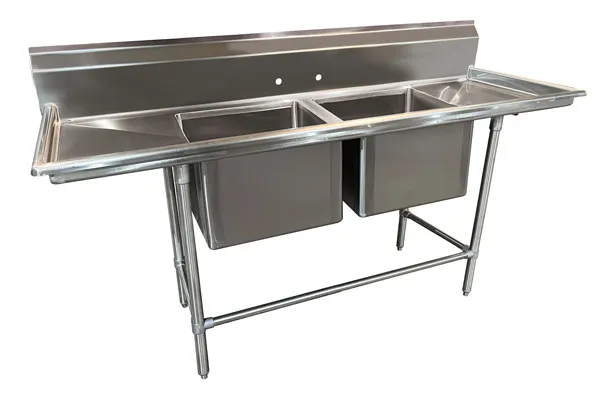 Advance Tabco 94-62-36-36RL (2) Two Compartment Sink