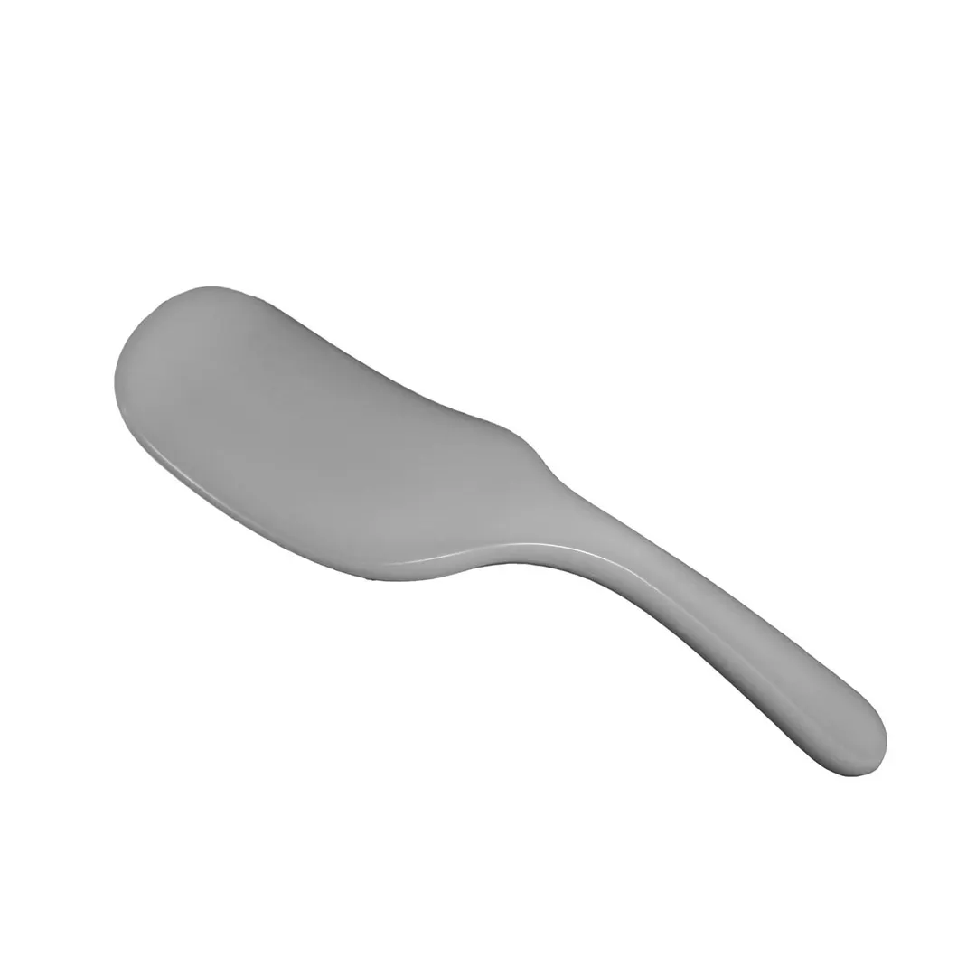 Alfa International 2PHP Paddle/Ladle, Polyethylene, 3-1/2" x 6-1/2", Scoops Patties - 3/Pack