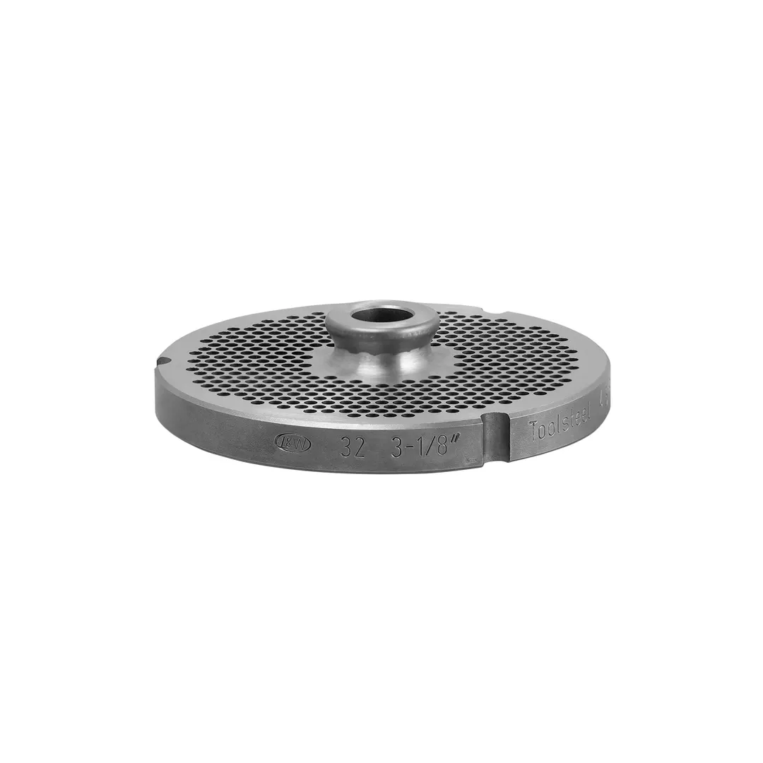 Alfa International 32 1/8 HUB Plate Meat Chopper / Grinder