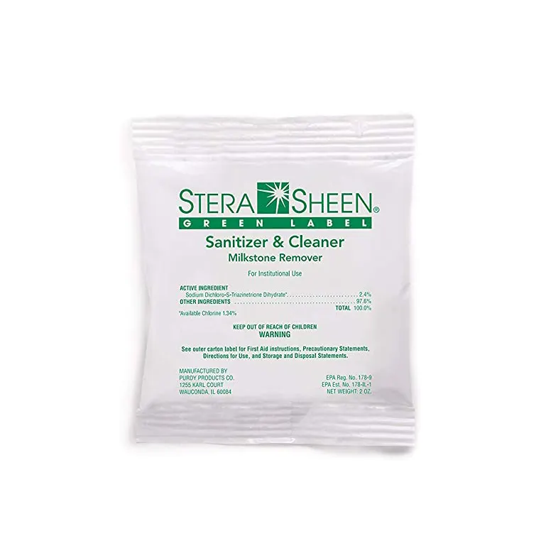 Alfa International STERA SHEEN Hand Sanitizer Packets, Liquid Gel, 100ml/Packet - 50/Case