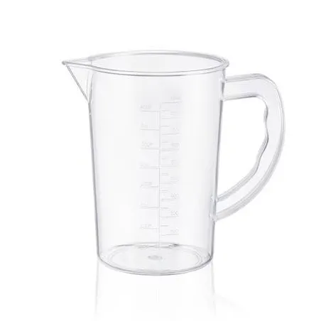 Carlisle 02364 Araven Measuring Cup, 1 Qt., Clear Polypropylene, BPA Free, Dishwasher Safe