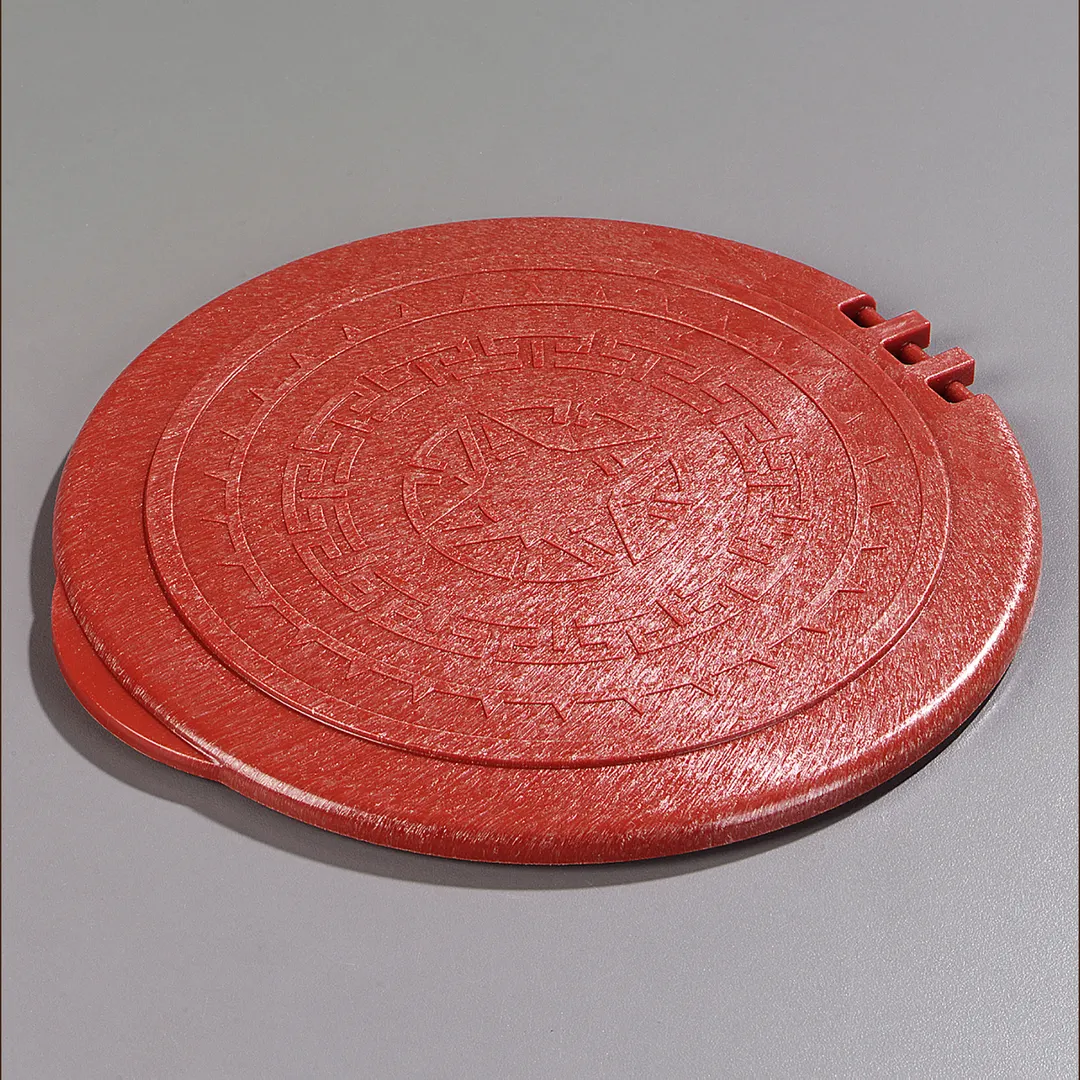 Carlisle 070029 Tortilla Server Lid, 7" Orange Polypropylene Microwave/Dishwasher Safe NSF BPA‑Free