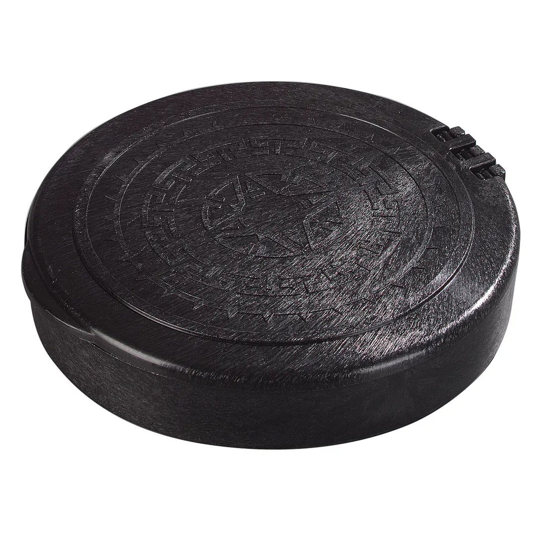Carlisle 071003 - Tortilla Server, 7" Diameter Base Hinged Lid, Microwave & Dishwasher Safe