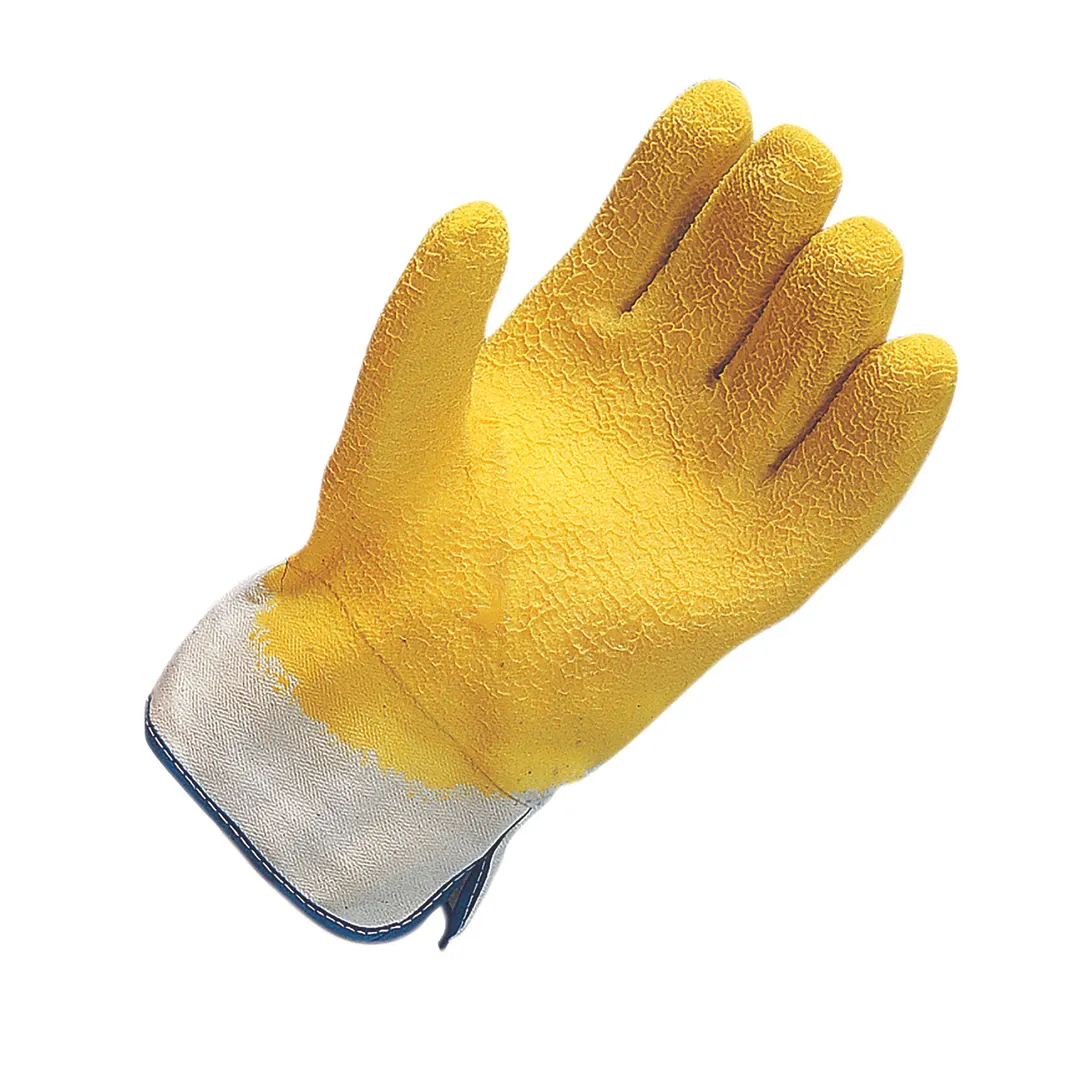 Carlisle 1000 Cut Resistant Oyster Glove, One Size, Natural Rubber, Wet/Dry Grip - 1 Pair