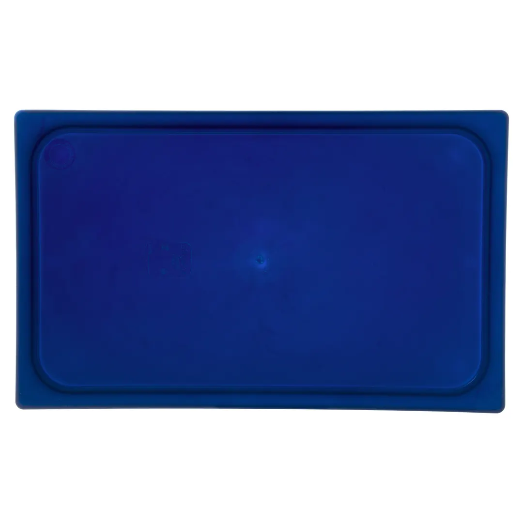 Carlisle 10212B60 Smart Lid Food Pan Lid, Full-Size 1/1, Polyethylene, Dark Blue, Leak Resistant