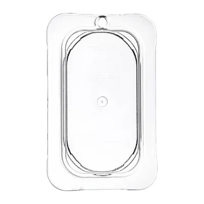 Carlisle 10336U07 StorPlus Lid, 1/9-Size Flat Polycarbonate Clear NSF, Made in USA