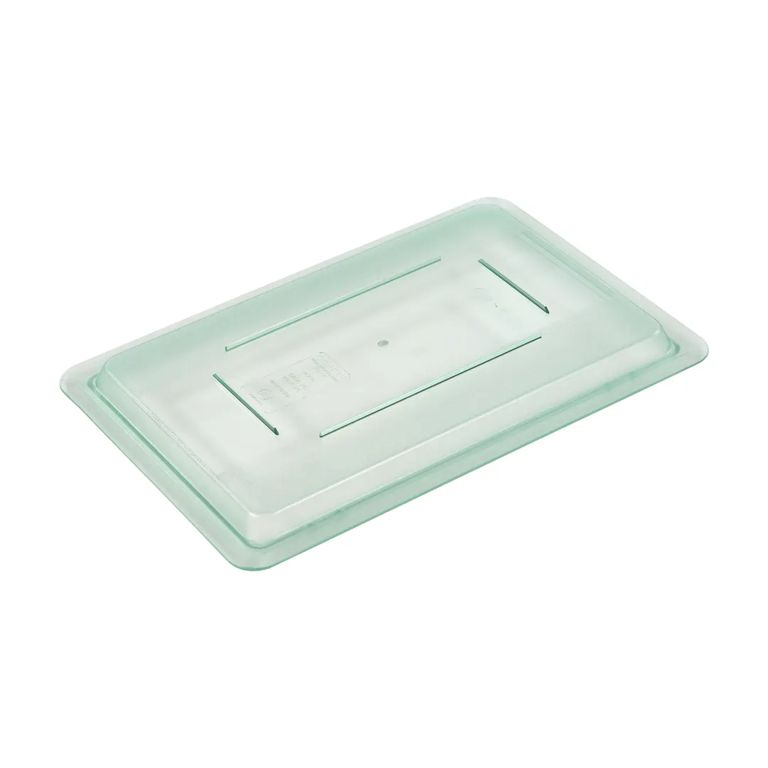 Carlisle 10617C09 StorPlus Food Storage Lid, 18"L x 12"W, Green PC, Lock‑Tight, NSF Certified