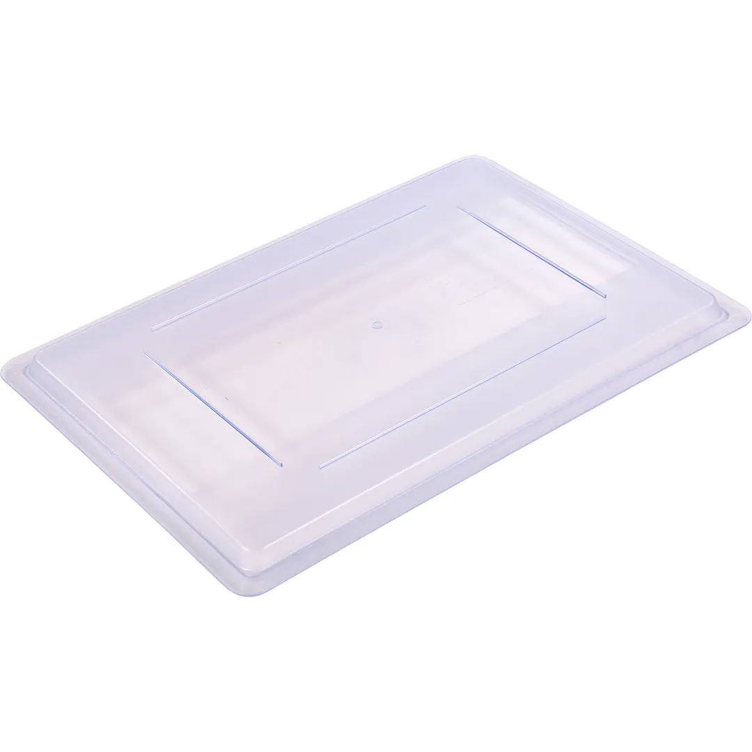 Carlisle 10627C14 StorPlus Food Storage Lid, 26"L x 18"W, Blue Polycarbonate, Lock‑Tight, Stackable