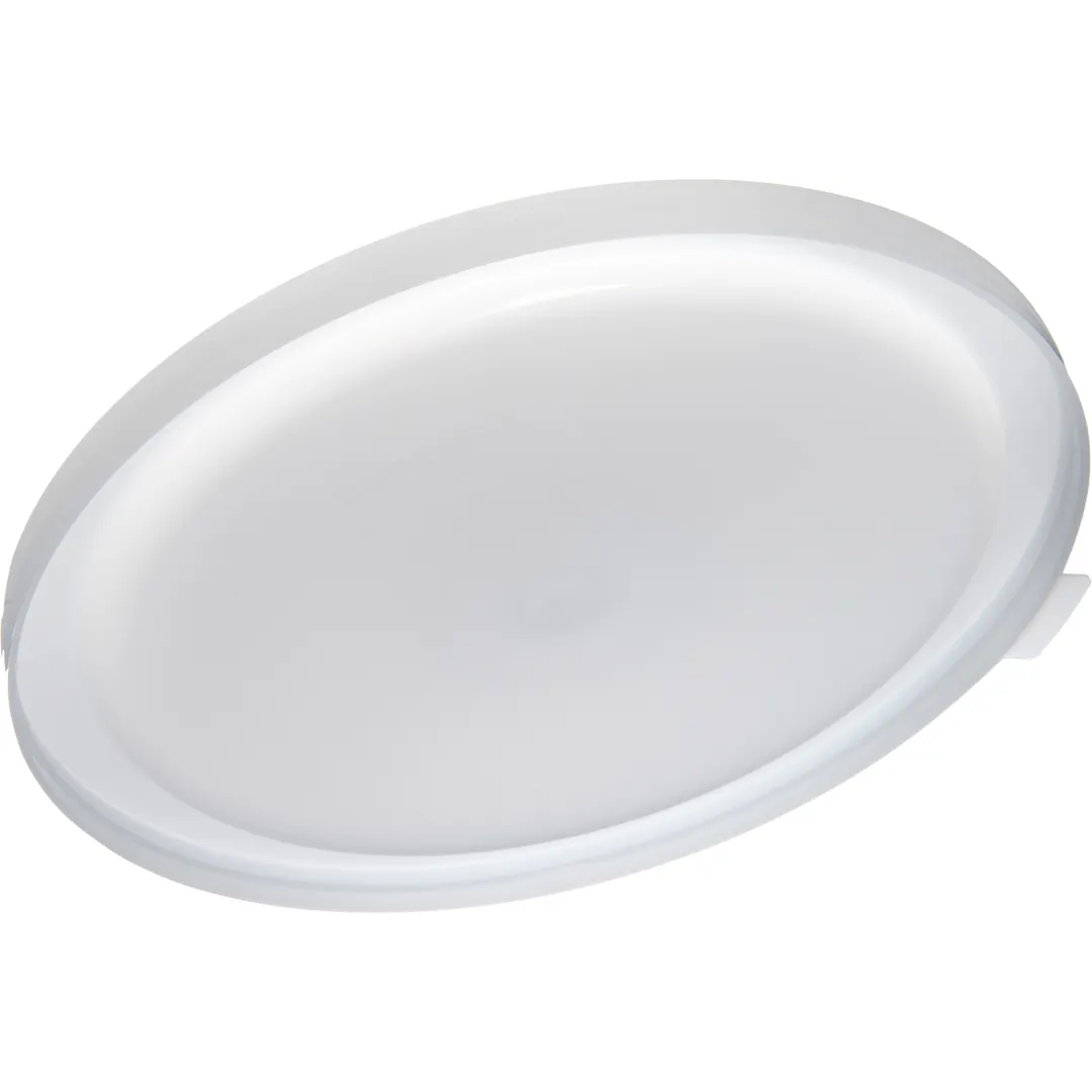 Carlisle 120202 Food Storage Lid for 12, 18, 22 Qt Containers, White Polyethylene, NSF, BPA Free