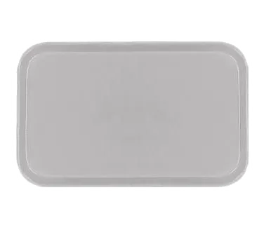 Carlisle 1814FG068 Glasteel Cafeteria Tray, 18" x 14", Fiberglass, Gray, Dishwasher Safe