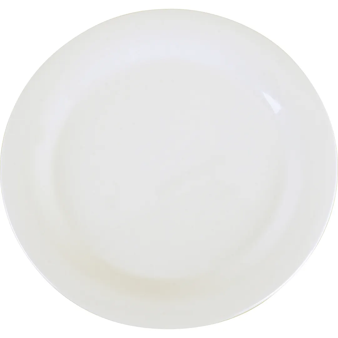 Carlisle 3300202 - Sierrus™ Dinner Plate, 10.5" Melamine, White, Narrow Rim, BPA‑Free, NSF