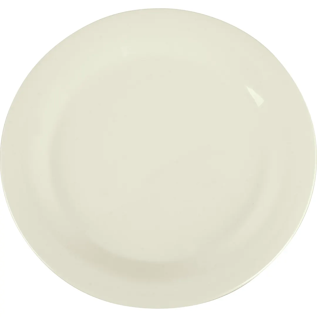 Carlisle 3300242 - Sierrus™ 10.5" Bone Melamine Dinner Plate, Narrow Rim, BPA‑Free, NSF Certified