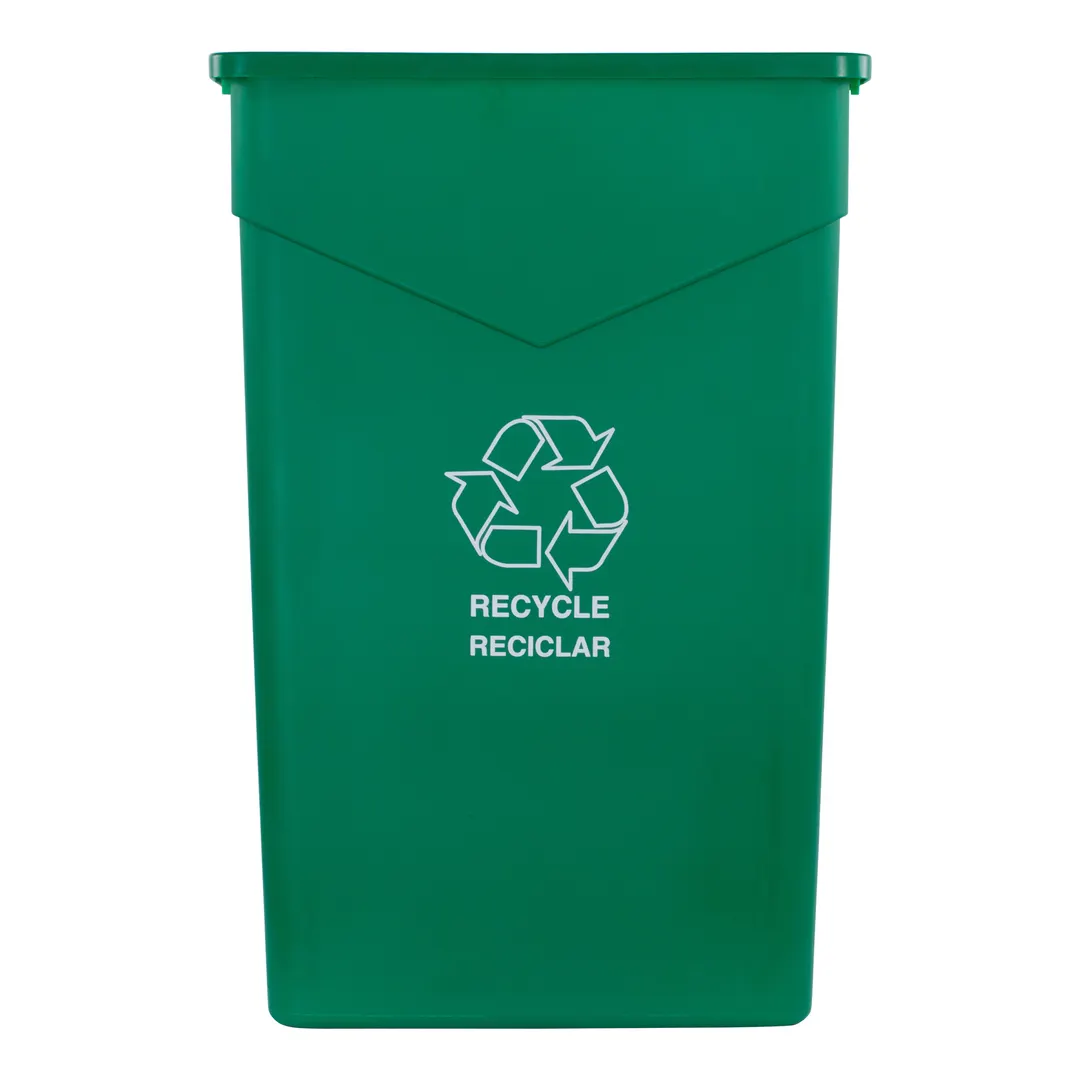 Carlisle 342023REC09 Plastic Recycling Receptacle / Container