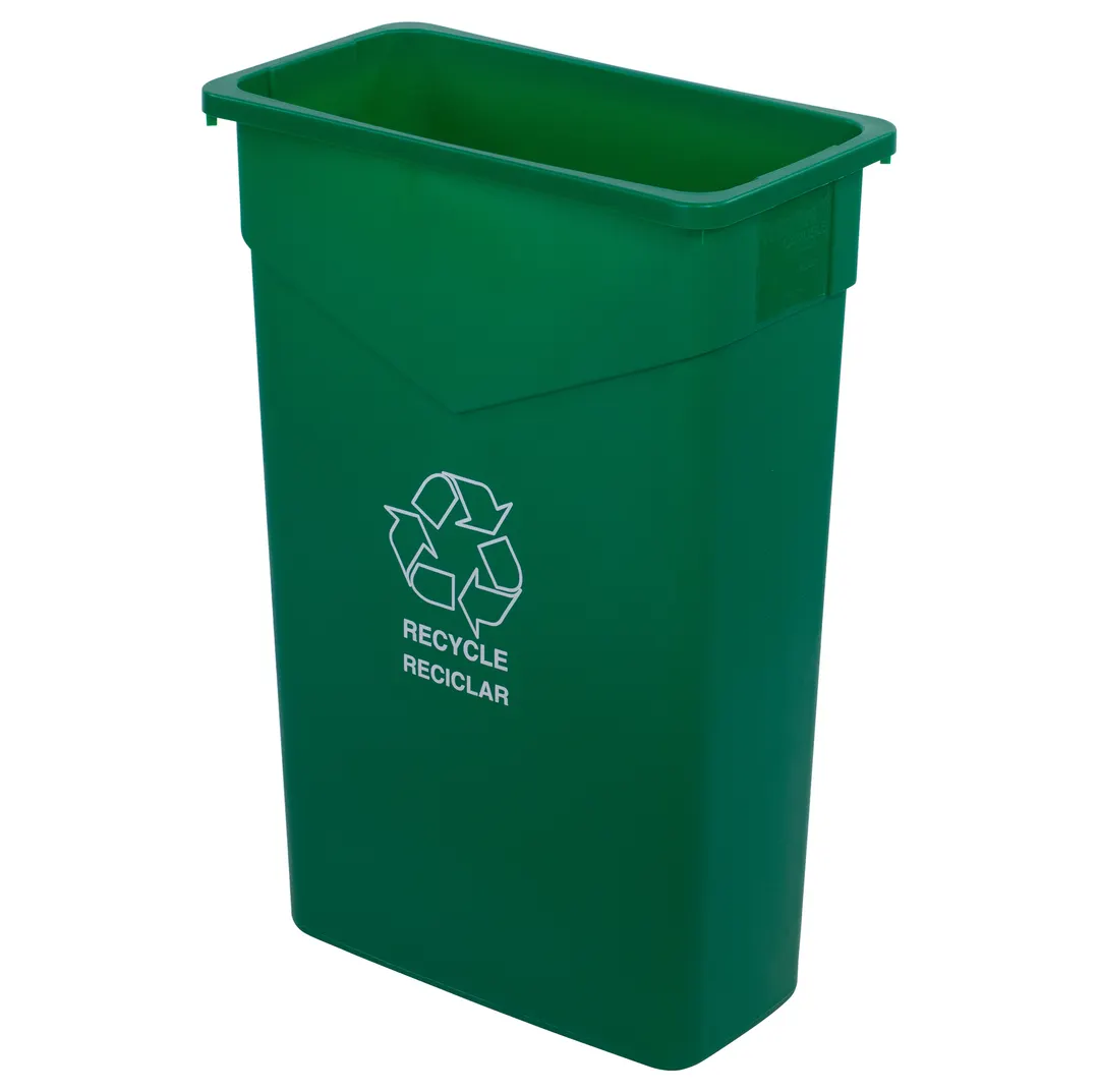 Carlisle 342023REC09 Plastic Recycling Receptacle / Container