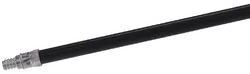 Carlisle 362027503 Flo‑Pac® Handle, 60" Threaded Coated Metal Handle, 15/16" Diameter, Black #03