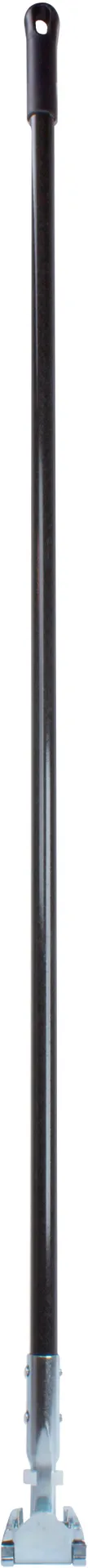 Carlisle 362113EC03 Dust Mop Handle, 60" Long, 3" Fiberglass, Black, Clip‑On - 1/Each