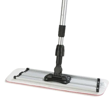 Carlisle 363351900 Flat Mop Head Frame, 18" Aluminum, Frame Only for Commercial Dust Mops