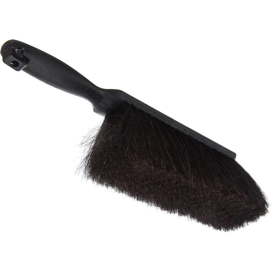 Carlisle 3638003 Counter Bench Brush, 9" Block, Horsehair Bristles, Black