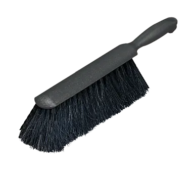 Carlisle 3638003 Counter Bench Brush, 9" Block, Horsehair Bristles, Black