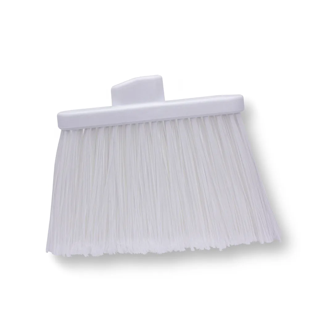 Carlisle 36867EC02 Sparta Duo-Sweep Broom Head, White Polyester Bristles, 24" Sweep Width