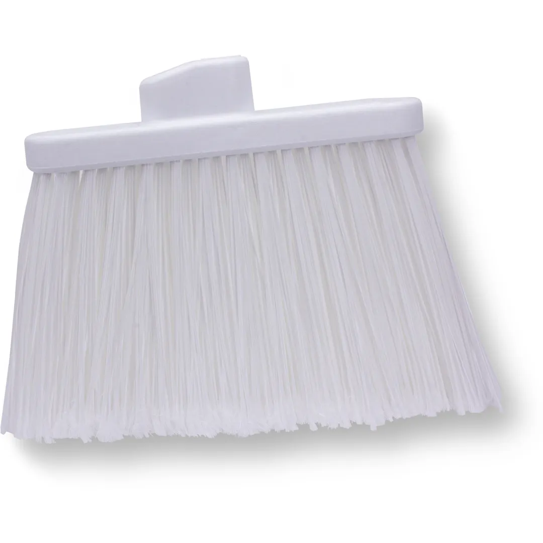 Carlisle 36867EC14 Sparta Duo‑Sweep Broom Head, 48" Flagged Polyester Bristles, Blue