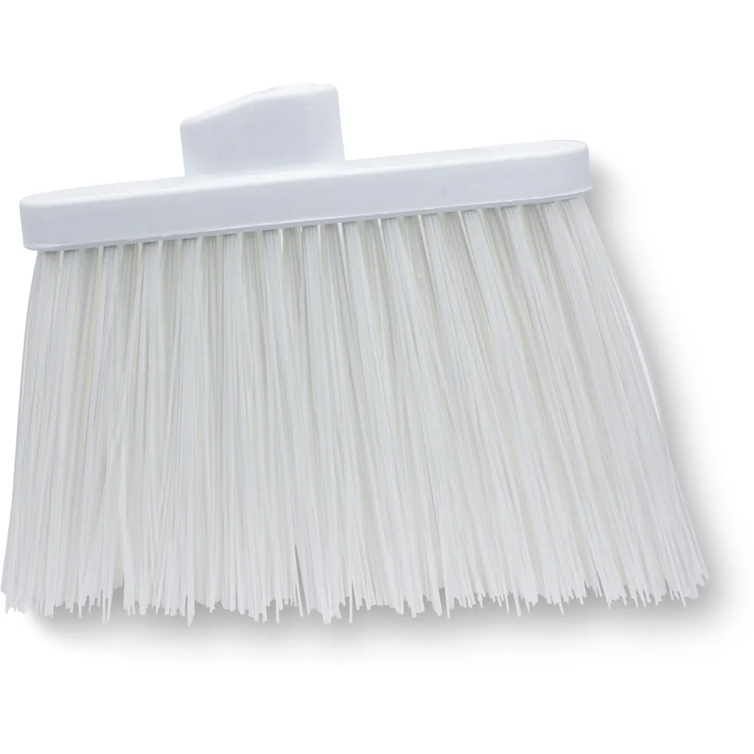 Carlisle 36868EC04 Sparta Duo‑Sweep Broom Head, Unflagged Polyester Bristles, Yellow Lobby Broom