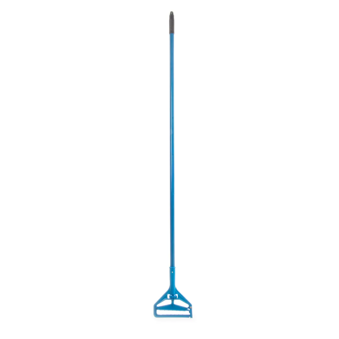 Carlisle 36937500 Quick‑Change Mop Handle, 60" Long, 1" Fiberglass Blue, Plastic Head, Color